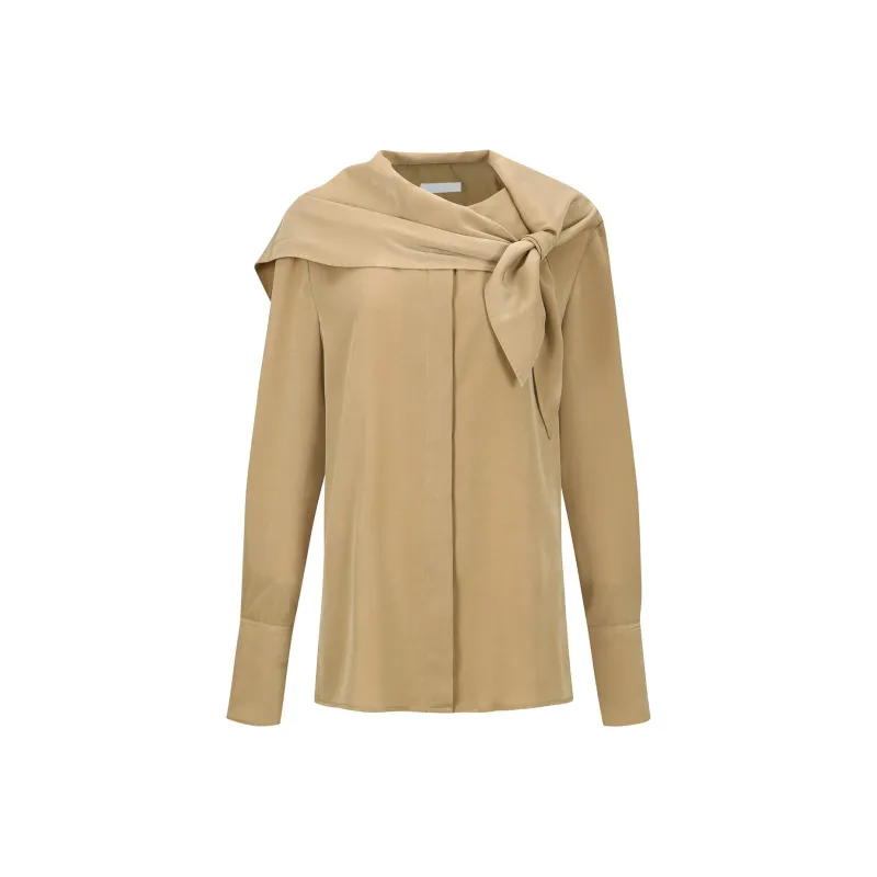 YCH FW24 Shirt Women's BEIGE/Light Umber-0