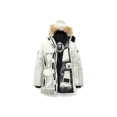 Canada Goose Women's Expedition Heritage Parka Jacket Classic Fit Early Light