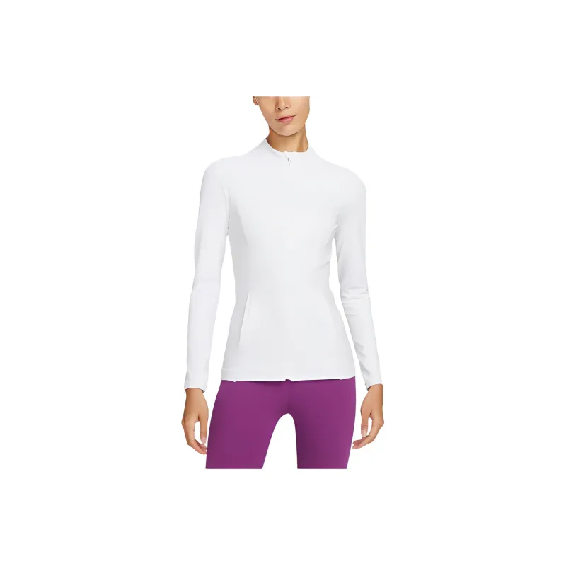 Nike YOGA DRI FIT Jackets & Coats Women's Mountain Peak White-0