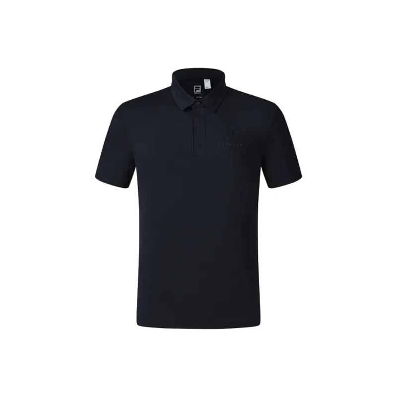 FILA Fitness Polo Shirt Men's Royal Blue-0
