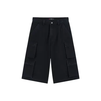 OCCUPY Casual Shorts Unisex Black