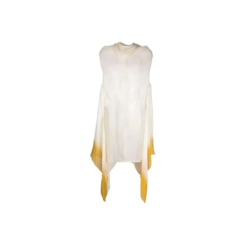 RICK OWENS Moody Draped-sleeve Top-0