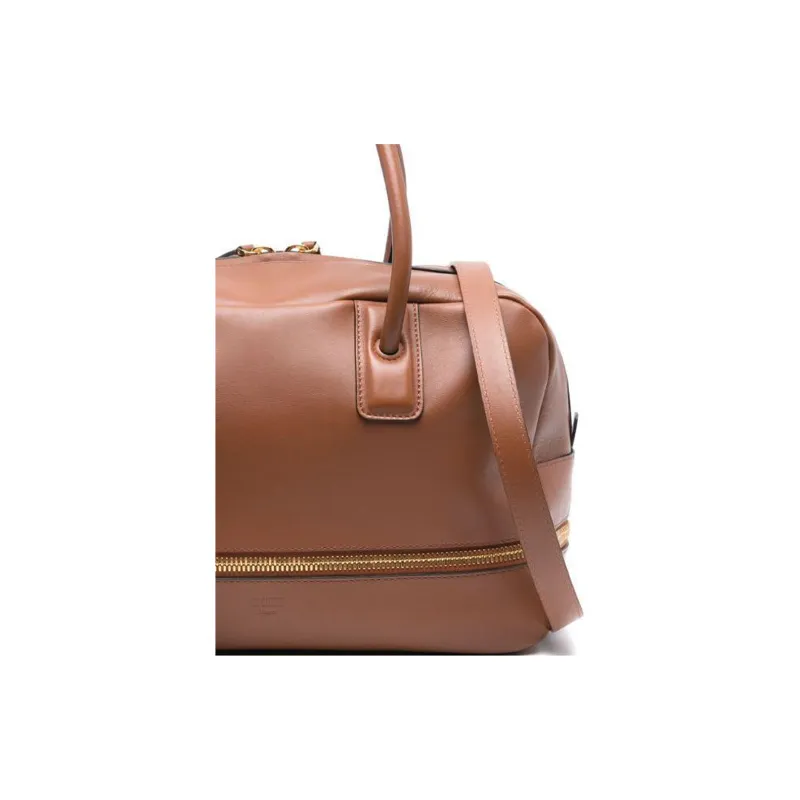 MOSCHINO Leather Tote Bag-3