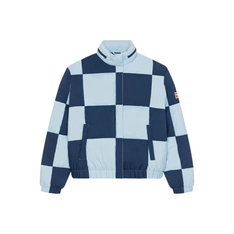KENZO Checkerboard print Puffer Jacket-0