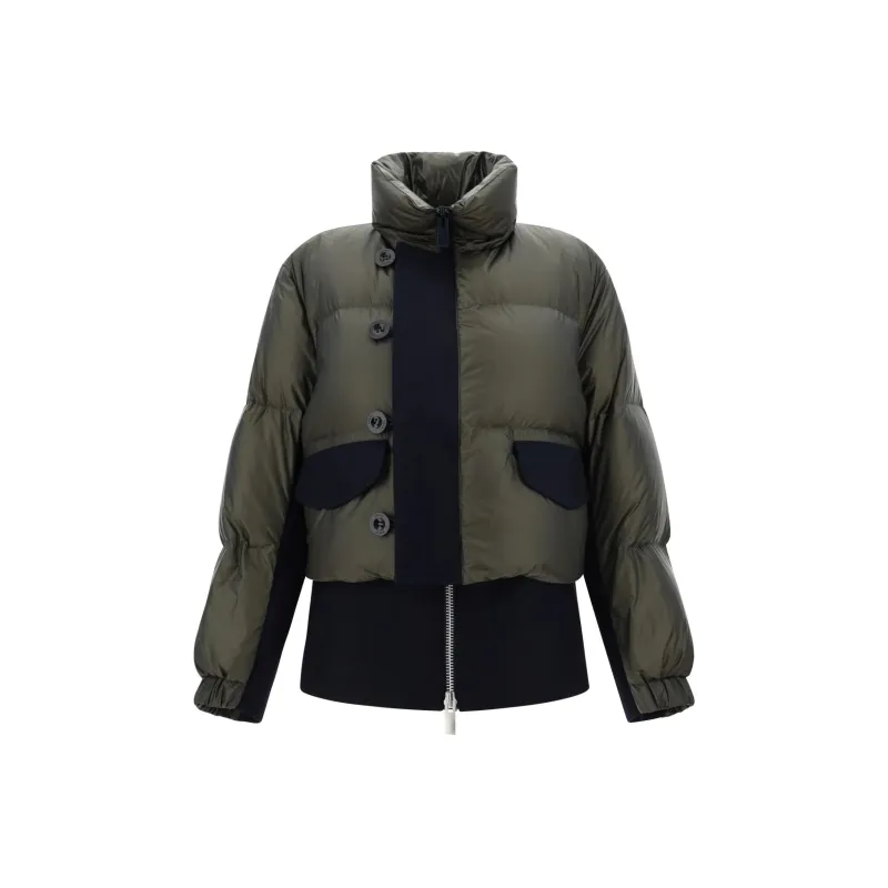 Sacai Padded Blouson 'Khaki/Navy'-0