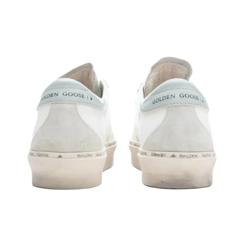 Golden Goose Hi Star Low Top Skateboard Shoes Women's White-3