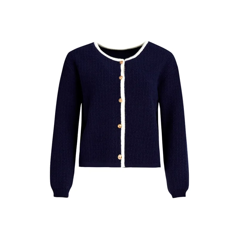 VICTORIA&VERA Knitwear Women's Navy Blue-0