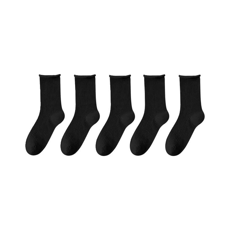 Cotton Gene Mid Calf Socks Women's 5 Pack-24