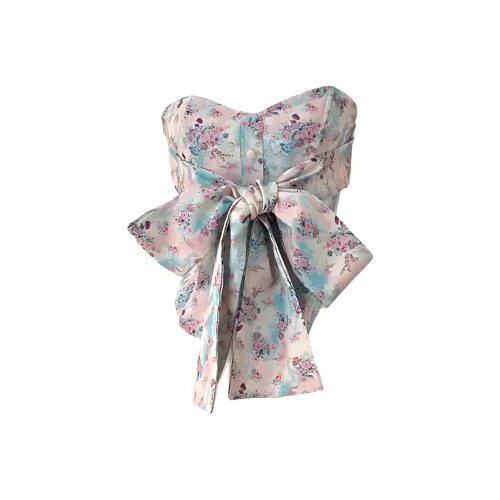 GLEE DIARY Strapless Top Women's
