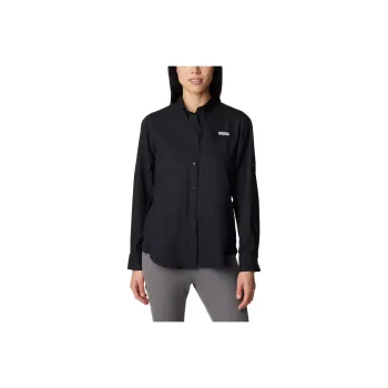 Columbia PFG Tamiami Shirts Women's Black
