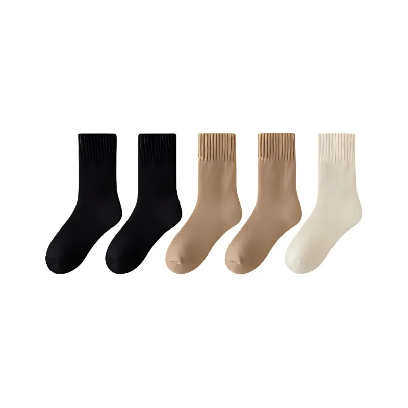 H YXIANG Mid Calf Socks Women's Combo Set-28