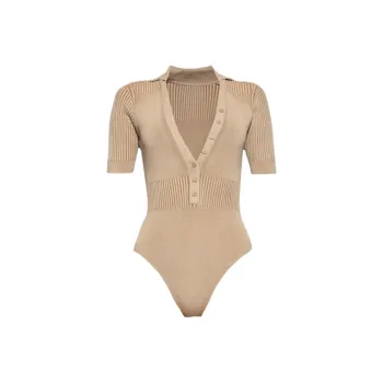 Jacquemus SS24 Jumpsuit Women's Beige
