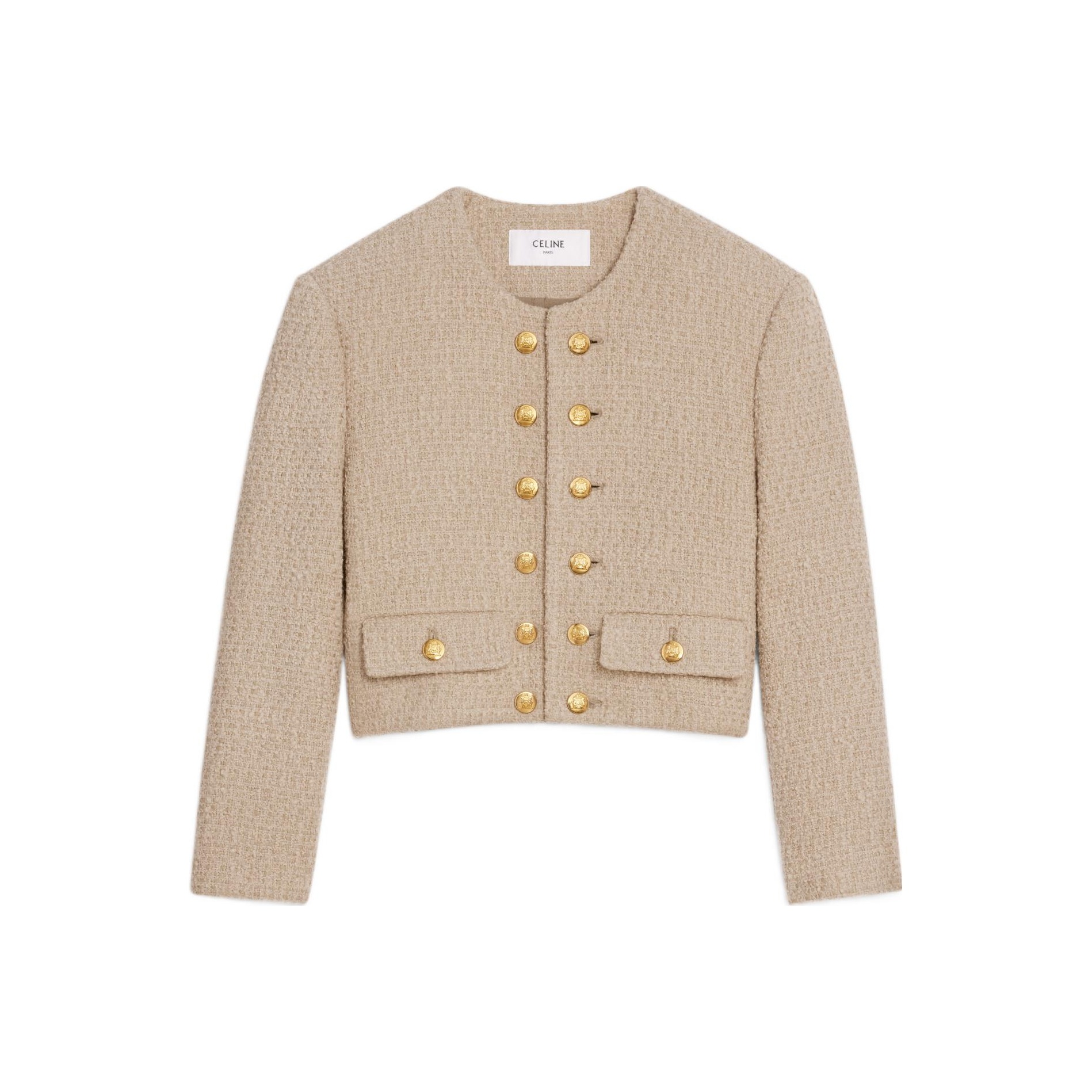 CELINE Jackets Women's Beige - POIZON CELINE Jackets Women's Beige - POIZON