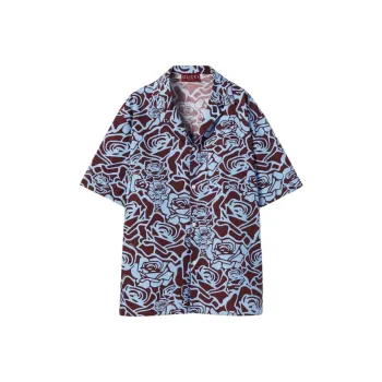 GUCCI Shirts Men Light Blue