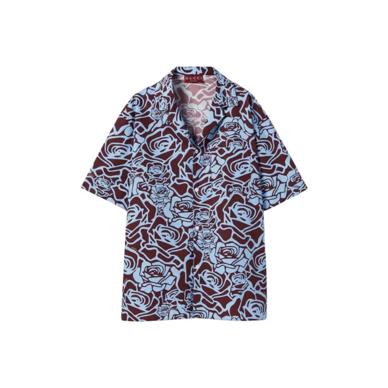 GUCCI Shirts Men Light Blue-0