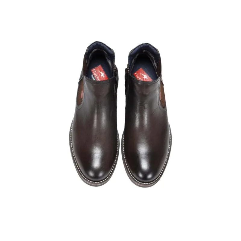 Fluchos TERRY Ankle Boots 3cm Men's Brown-4