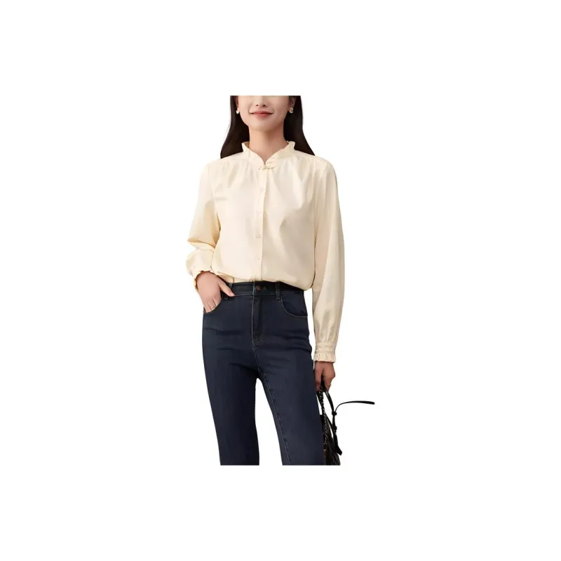 YALIDA Shirts Women's-1