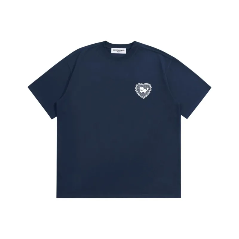  CHOCOOLATE T Shirt Women's Navy Blue-0