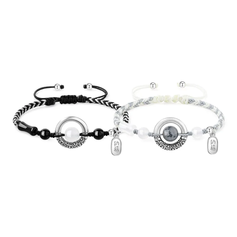 OWNCOOL Natural Chalcedony Bracelets Unisex-7