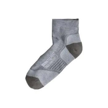 Patagonia FarmtoFeet®Damascus Ankle Socks Unisex 1 Pack Gray, Black