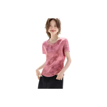 Mo Han Yi Mei T Shirt Women's Rubber Pink