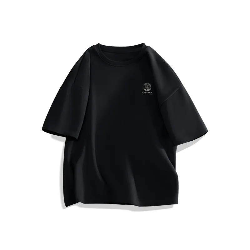 Tonlion Drop Shoulder Sleeve T Shirt Women's-4