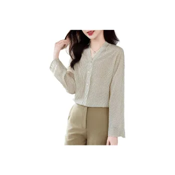 Yi Mengyuan Shirt Women's Stripes