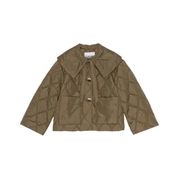 GANNI Jackets Women's Brown