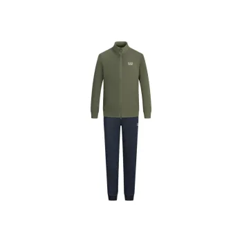 EMPORIO ARMANI Logo Printed Zipped Track Suit