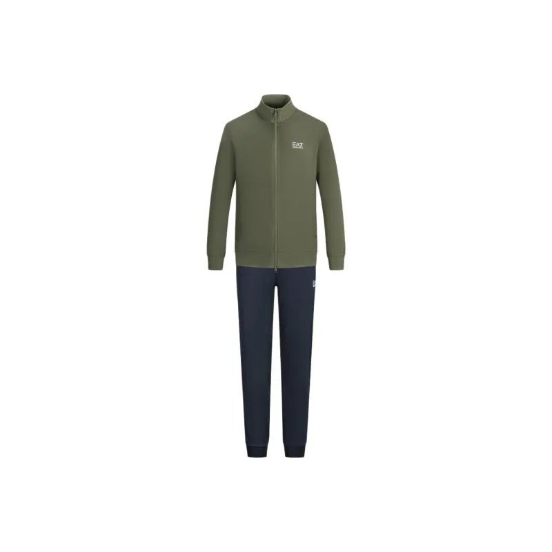 EMPORIO ARMANI Logo Printed Zipped Track Suit-0