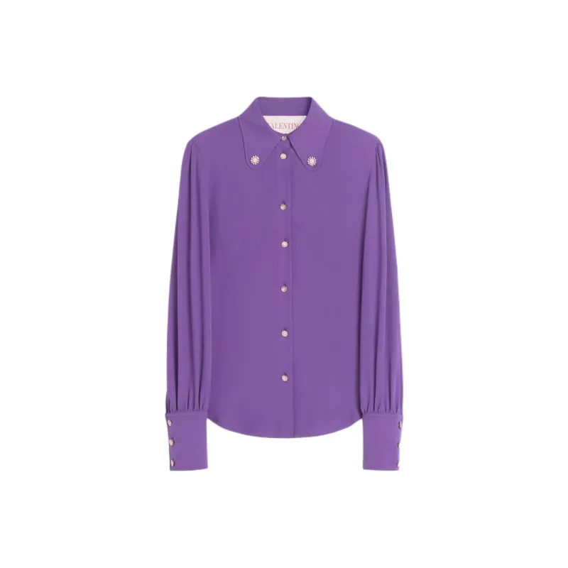Alexander McQueen FW24 Shirt Women's Violet-0