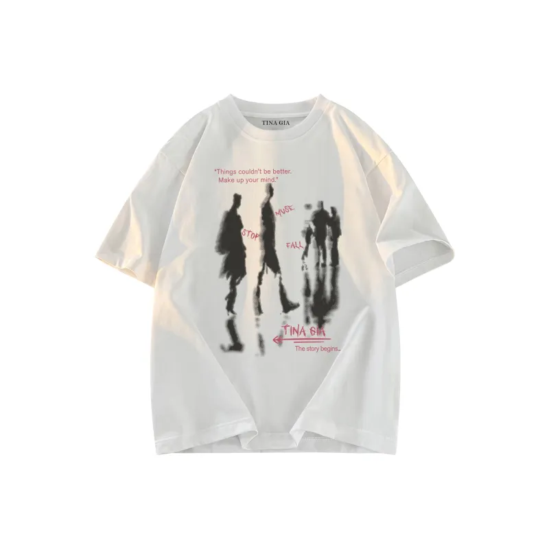 TINA GIA T Shirts Unisex-4