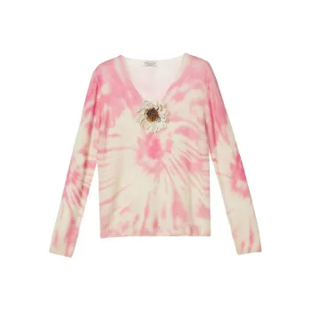 MICartsy Cashmere Sweater Women's Pink