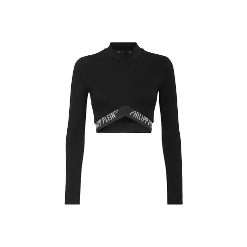 PHILIPP PLEIN Logo Cotton Jogging Top