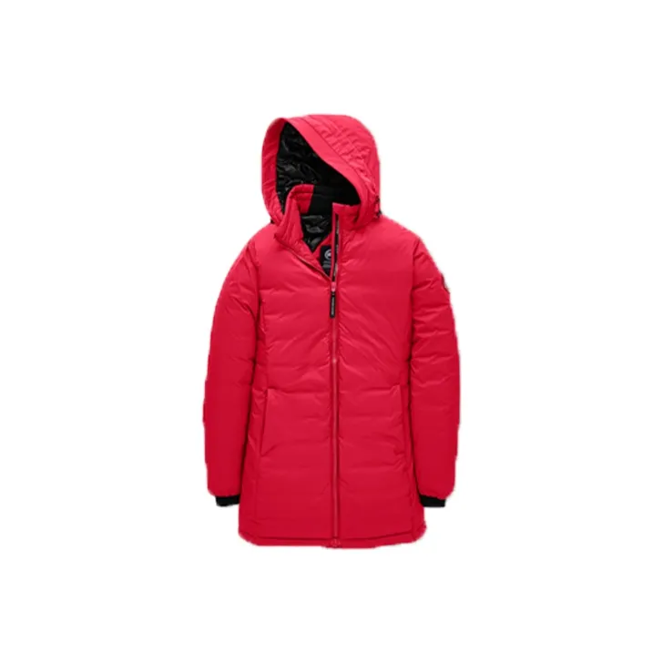 Canada Goose Camp Series Down Jacket Women's Red-0