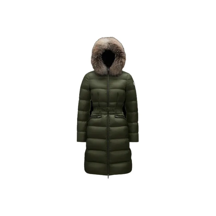 Moncler Down Jacket Women's Army Green-0