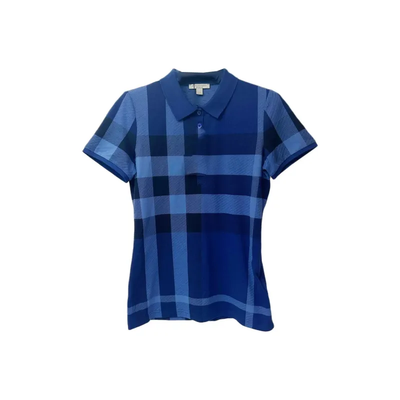 Burberry Polo Shirt Women's Blue-0