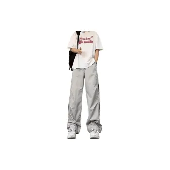 DARK HORSE Casual Pants Unisex Light Gray
