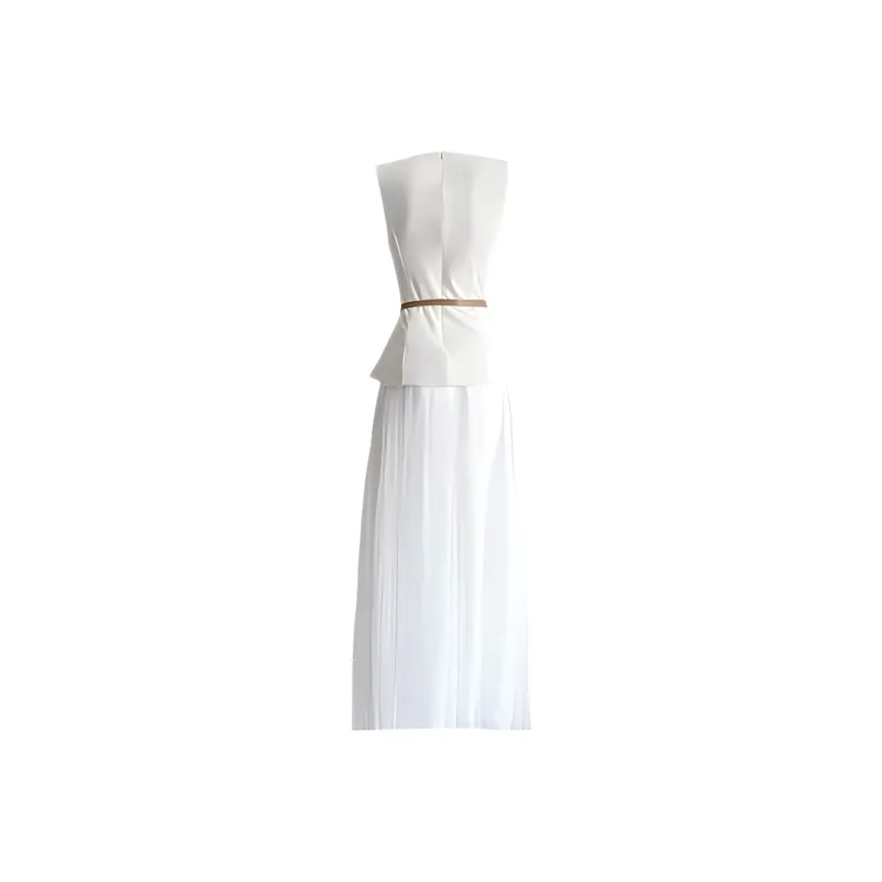 ABBY GODDESS Skirt Set Women's Ecru-1