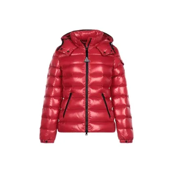 Moncler Buddy Series Down Jackets Women's Red