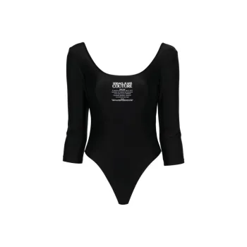 VERSACE JEANS Logo print Bodysuit