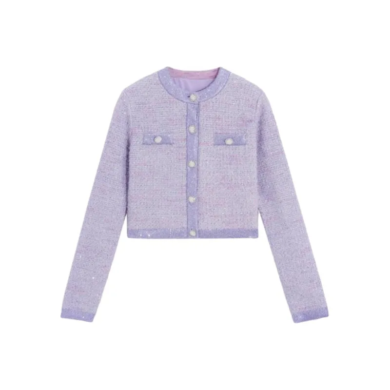 Bebe FW24 Knitwear Women's Purple-0