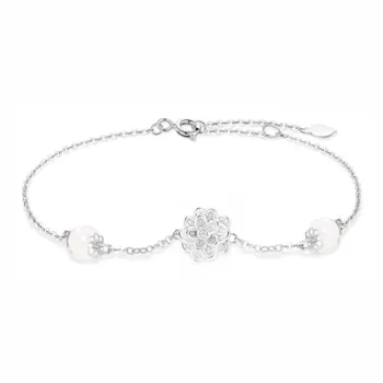 Muyan White Jade Bodhi Bracelets Women's