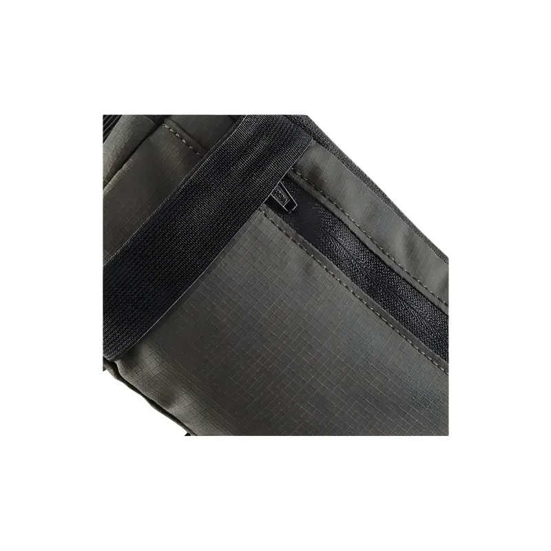 DECATHLON Polyester Fanny Pack Unisex Olive Green/Midnight Black/Aurora Red-2