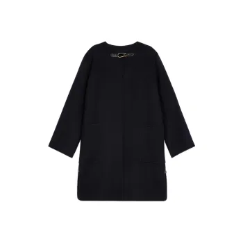 CELINE Coat With Pure Collar In Double Faced Cashmere