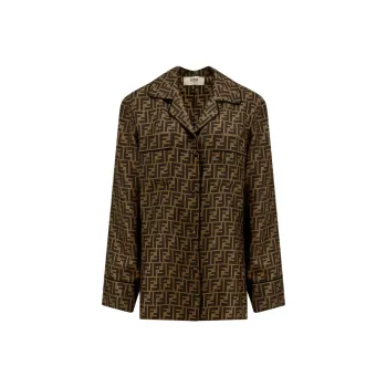 FENDI Shirts Women's Brown