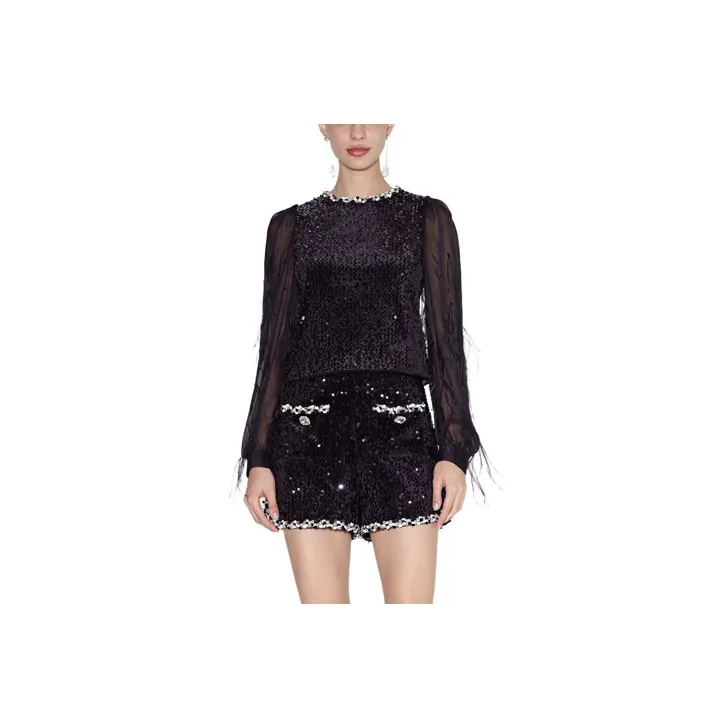 Bebe Shirts Women's Black-0