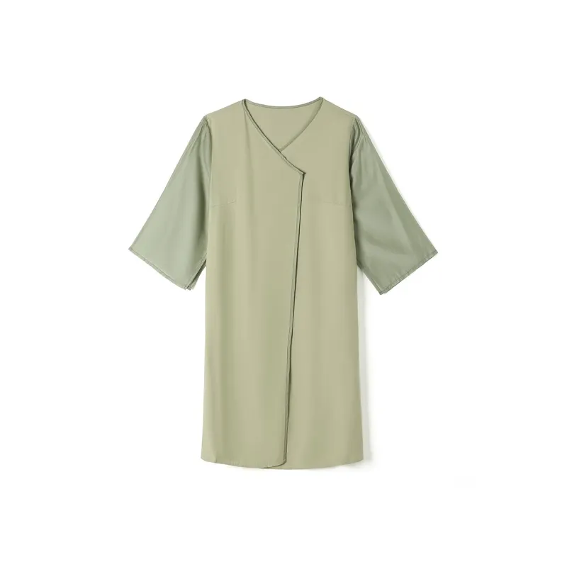 H YXIANG Chiffon Shirts Women's-2