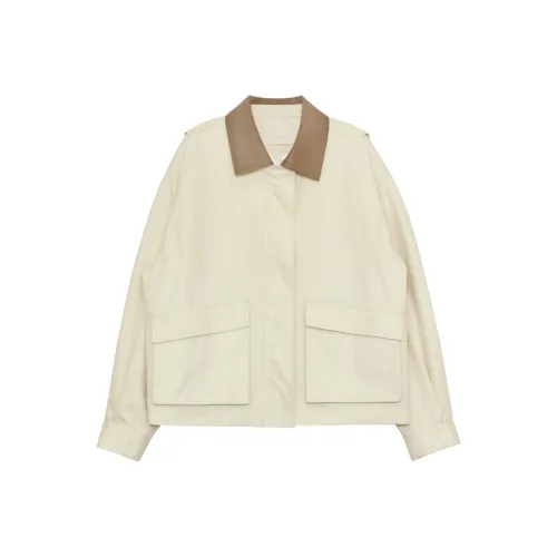 Boutique By Babymoon Jackets Coats Women's Beige Yellow