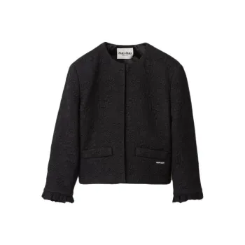MIU MIU SS24 Jackets & Coats Women's Black